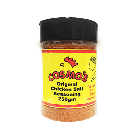 Cosmo's Chicken Salt Seasoning Retail Shaker 250gm