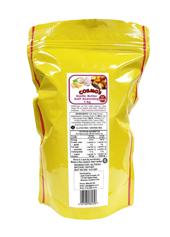 Cosmo's Garlic Butter Salt Seasoning 1kg Bag