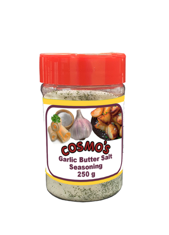 Cosmo's Garlic Butter Salt Seasoning Retail Shaker 250gm