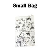 Small Greaseproof Takeaway Bags