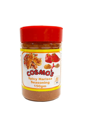 Cosmo's Spicy Harissa Seasoning Retail Shaker 150gm