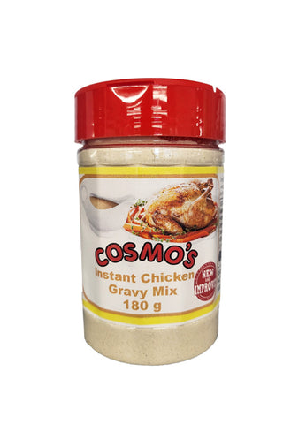 Cosmo's Instant Chicken Gravy Mix Retail Shaker 180gm